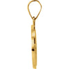 14k Yellow Gold 15mm Hollow Round Miraculous Medal 14k Yellow Gold 15mm Hollow Round Miraculous Medal