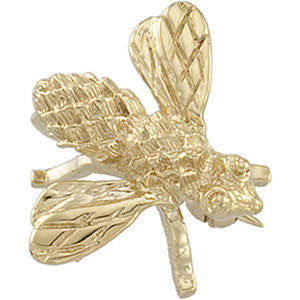 14k Yellow Gold 18x16mm Bee Brooch 14k Yellow Gold 18x16mm Bee Brooch