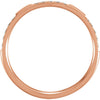 14k Rose Gold 1/6 CTW Diamond Eternity Band Size 7 14k Rose Gold 1/6 CTW Diamond Eternity Band Size 7