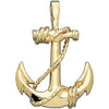 14k White Gold Anchor Pendant 14k White Gold Anchor Pendant