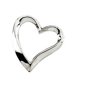 14k Yellow Gold Heart Chain Slide 14k Yellow Gold Heart Chain Slide