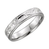 Platinum 5mm Hand-Engraved Band Size 7 Platinum 5mm Hand-Engraved Band Size 7