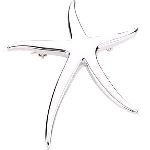Sterling Silver Starfish Brooch / Pendant Sterling Silver Starfish Brooch / Pendant