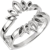 All Metal Ring Guard in 14K White Gold (Size 6) All Metal Ring Guard in 14K White Gold (Size 6)