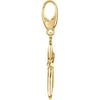 14K Yellow Gold Fashion Starfish Charm 14K Yellow Gold Fashion Starfish Charm