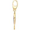 14k Yellow Gold Fashion Dolphin Charm 14k Yellow Gold Fashion Dolphin Charm