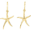 14k Yellow Gold Starfish Earrings 14k Yellow Gold Starfish Earrings