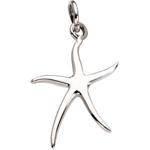 14k Yellow Gold Metal Fashion Starfish Dangle 14k Yellow Gold Metal Fashion Starfish Dangle