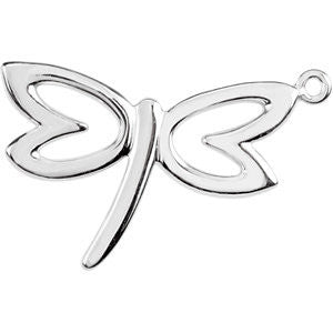 Sterling Silver Petite Dragonfly Dangle Sterling Silver Petite Dragonfly Dangle