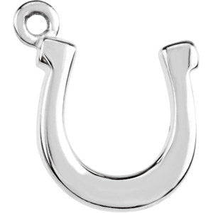 Sterling Silver Petite Horseshoe Dangle Sterling Silver Petite Horseshoe Dangle