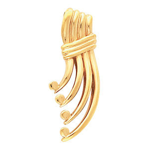 14k Yellow Gold Fashion Chain Slide 14k Yellow Gold Fashion Chain Slide
