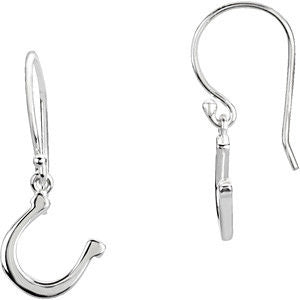 Sterling Silver Petite Horseshoe Earrings