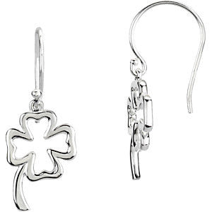 Sterling Silver Petite Clover Earrings Sterling Silver Petite Clover Earrings