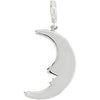 Petite Moon Charm in Sterling Silver Petite Moon Charm in Sterling Silver