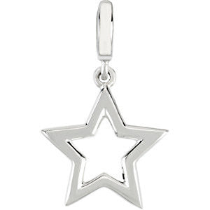 Sterling Silver Petite Star Charm