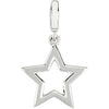 Petite Star Charm in Sterling Silver