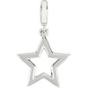 Petite Star Charm in Sterling Silver Petite Star Charm in Sterling Silver