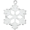 Petite Snowflake Dangle in Sterling Silver