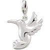 Charming Animals Hummingbird Charm in Sterling Silver Charming Animals Hummingbird Charm in Sterling Silver