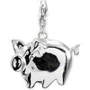 Charming Animals Pig Charm in Sterling Silver