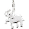 Charming Animals Elephant Charm in Sterling Silver Charming Animals Elephant Charm in Sterling Silver