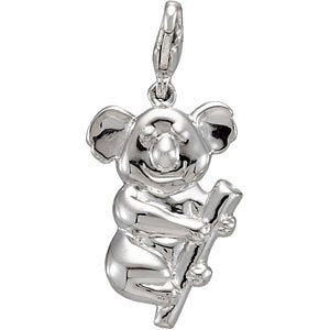 Sterling Silver Charming Animals® Koala Bear Charm Sterling Silver Charming Animals® Koala Bear Charm