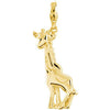Charming Animals Giraffe Charm in 14K Yellow Gold Charming Animals Giraffe Charm in 14K Yellow Gold
