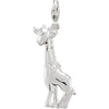 Charming Animals Giraffe Charm in Sterling Silver
