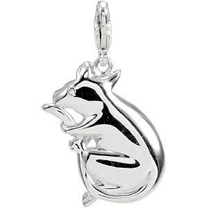 Sterling Silver Charming Animals® Mouse Charm