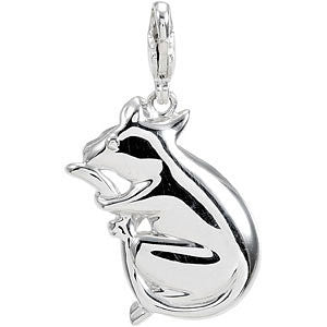 Sterling Silver Charming Animals® Mouse Charm Sterling Silver Charming Animals® Mouse Charm