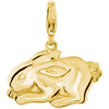 Charming Animals Rabbit Charm in 14K Yellow Gold Charming Animals Rabbit Charm in 14K Yellow Gold