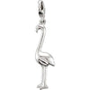 Charming Animals Flamingo Charm in Sterling Silver Charming Animals Flamingo Charm in Sterling Silver