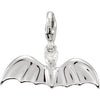 Charming Animals Bat Charm in Sterling Silver