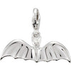 Charming Animals Bat Charm in Sterling Silver Charming Animals Bat Charm in Sterling Silver