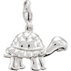 Charming Animals Turtle Charm in Sterling Silver Charming Animals Turtle Charm in Sterling Silver