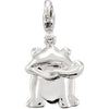 Charming Animals Frog Charm in Sterling Silver Charming Animals Frog Charm in Sterling Silver