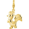 Charming Animals Skunk Charm in 14K Yellow Gold