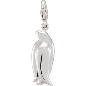 Sterling Silver Charming Animals® Penguin Charm