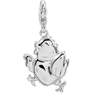 Sterling Silver Charming Animals® Baby Chick Charm