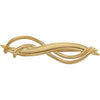 09.00x34.00 mm Brooch in 14K Yellow Gold 09.00x34.00 mm Brooch in 14K Yellow Gold