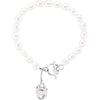 Sterling Silver Commitment Bracelet ( 07.50 Inch ) Sterling Silver Commitment Bracelet ( 07.50 Inch )