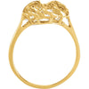 10k Yellow Gold Fashion Ring , Size 6 10k Yellow Gold Fashion Ring , Size 6