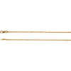 14K Yellow Gold 1.5mm Rope 24-Inch Chain 14K Yellow Gold 1.5mm Rope 24-Inch Chain