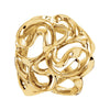 Metal Fashion Ring in 14k Yellow Gold ( Size 6 ) Metal Fashion Ring in 14k Yellow Gold ( Size 6 )
