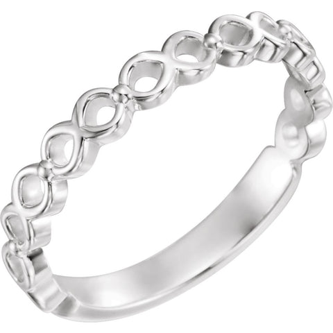 Sterling Silver Stackable Ring, Size 7 Sterling Silver Stackable Ring, Size 7
