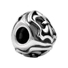 Sterling Silver 13x13mm Triangular Fleur de Lis Bead Sterling Silver 13x13mm Triangular Fleur de Lis Bead