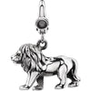 14.00 X 16.00 mm Lion Charm in Sterling Silver 14.00 X 16.00 mm Lion Charm in Sterling Silver