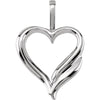 Sterling Silver Heart Pendant Sterling Silver Heart Pendant