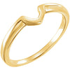 14K Yellow Gold 1 Ct Band for Matching Solitaire Mounting (Size 6)