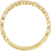 14k Yellow Gold Stackable Ring, Size 7 14k Yellow Gold Stackable Ring, Size 7